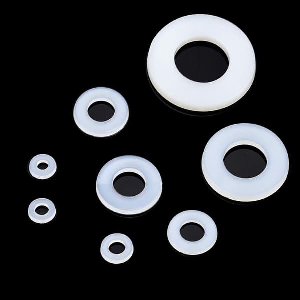 520 st Nylonbrickor Nylon M2 M2.5 M3 M4 M5 M6 M8 M10