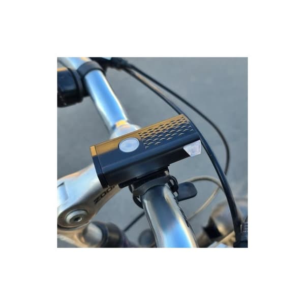 2-PAK USB Genopladelig Cykellygte For & Bag