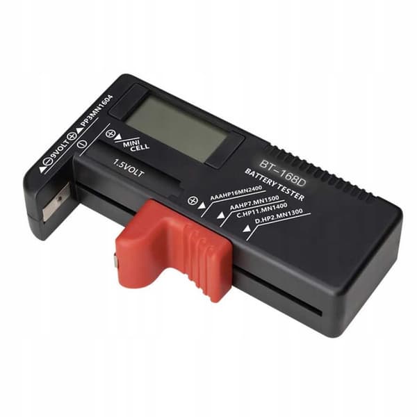 Batteritestare med LCD