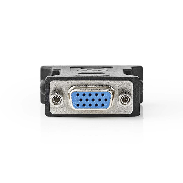 Nedis DVI-adapter | DVI-I 24+5-stiftshane | VGA-hona 15p | Nickelpläterad