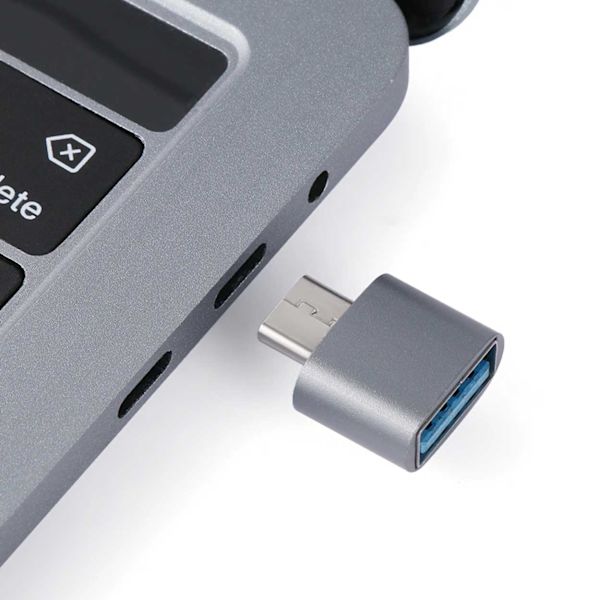 Android USB 3.0 til USB C 3.1 OTG Adapter Svart svart