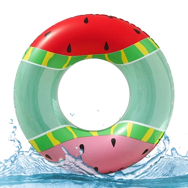 Badering, oppustelig rund sommerpool strandfest