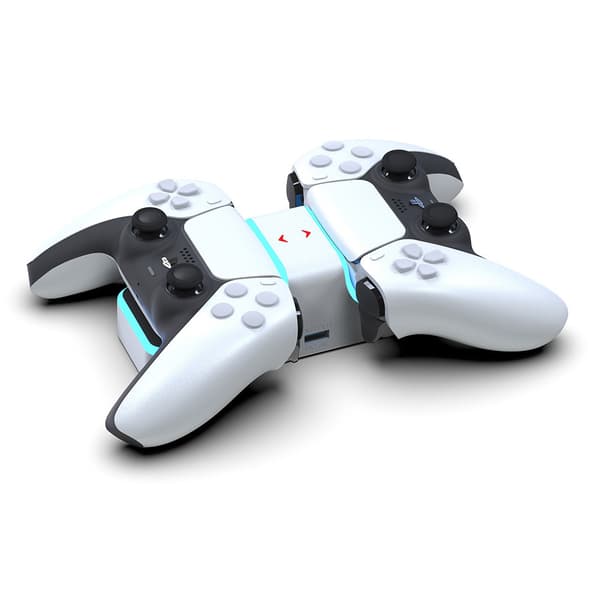 PS5-kontrolllader - LED-indikator for fulladet