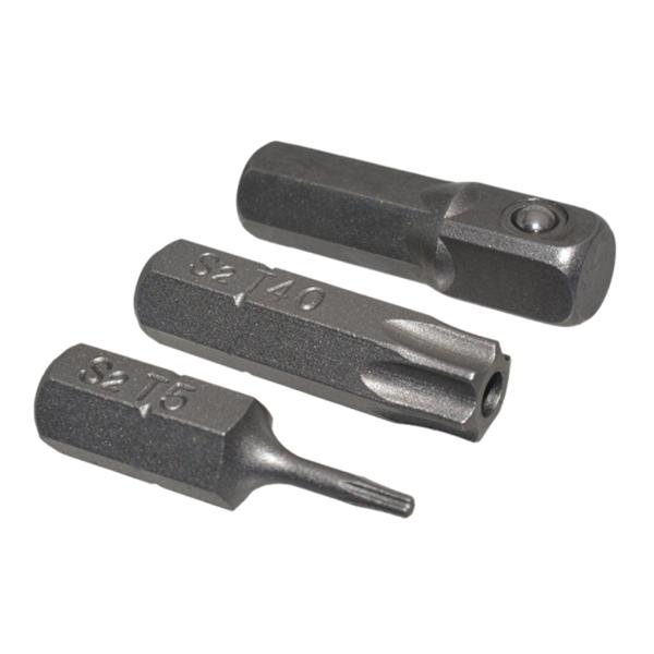 25 mm sett Multifunksjonelt plommeblomsthode T5-T6-T7-T8-T9-T10-T15-T20-T25-T27-T30-T35-T40