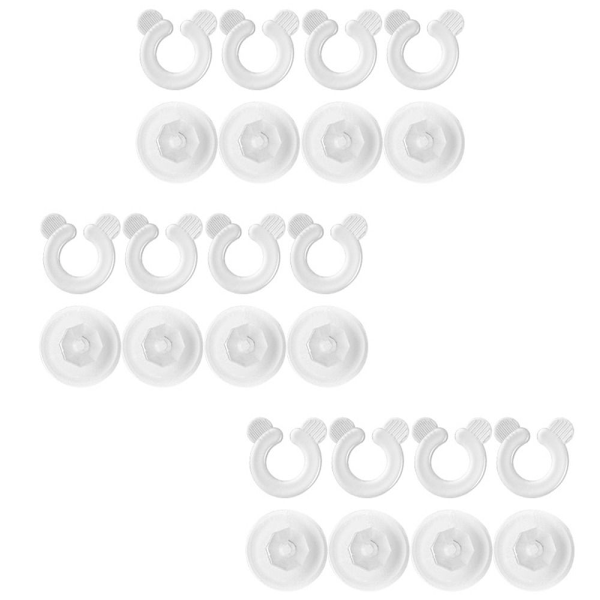 12 st/set Täcke Klämmor Lakan Hållare Påslakansklämmor