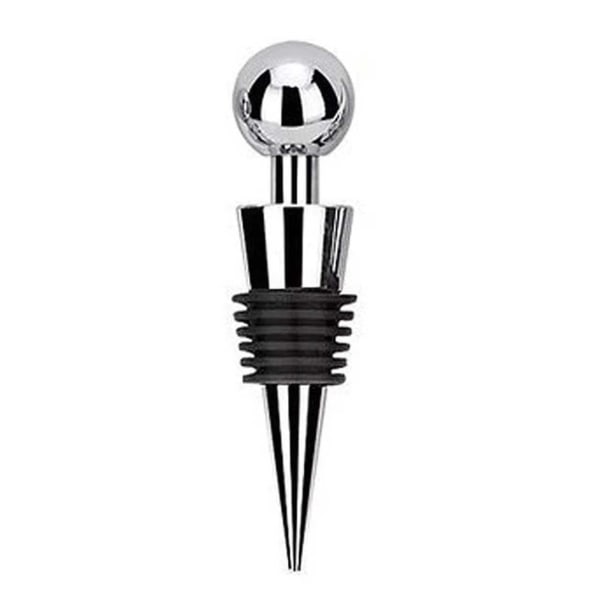 3-pack Vinkorkar i Metall - Vinpropp Vinförslutare Silver