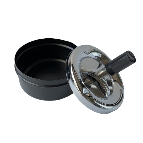 9,5*9cm portabelt matbord rundt askebeger med lokk