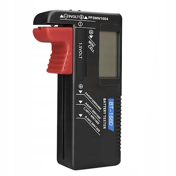 Batteritester med LCD