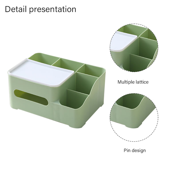 Rektangulær Servietboks Cover Holder med opbevaring, House Tissue Style 5