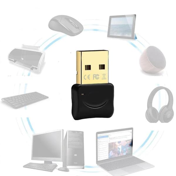 USB Bluetooth 5.0 Sender Mottaker Lydadapter AUX TV 3,5m