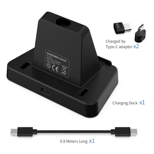 DOBE Sony Playstation Portal Ladestation Sort