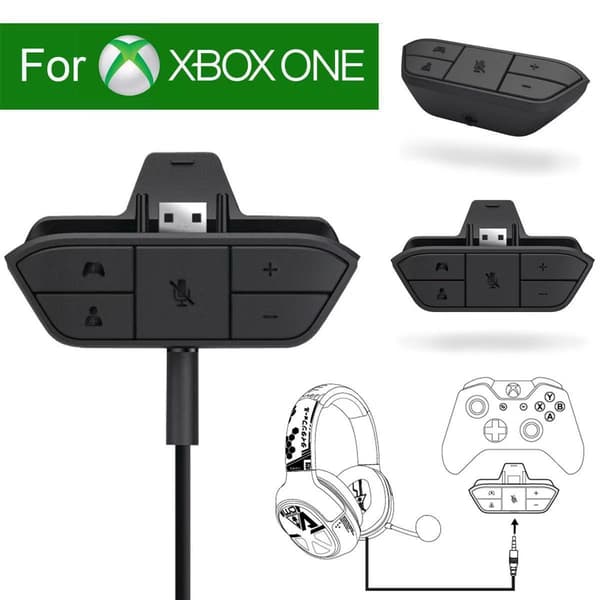 Adapteri langattomalle kuulokemikrofonille Audio Converter Xbox Onelle