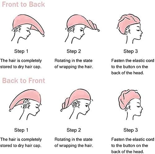 Turbanhåndklæde, hårturban, håndklædehår, håndklædeklud, hoved Beige+brown