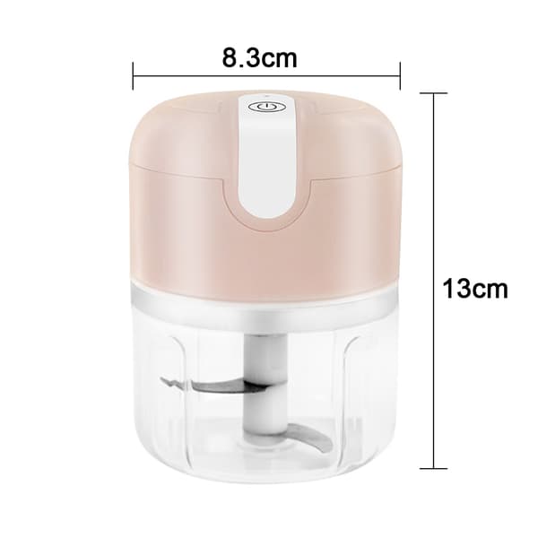 Elektrisk mini hvidløgshakker – lille trådløs foodprocessor