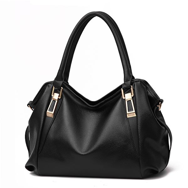 Håndveske i kunstskinn Tote Skulderveske Black