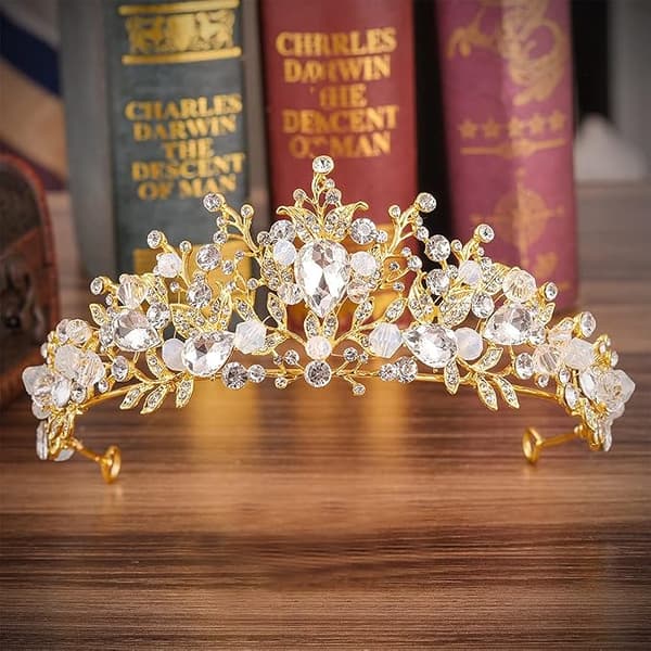 Tiara krone, strass tiara, krystalltiara, krone krystall tiara