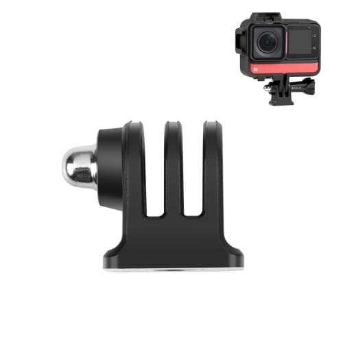 Stativadapter GoPro/DJI/Insta360 Actionkameraer Svart