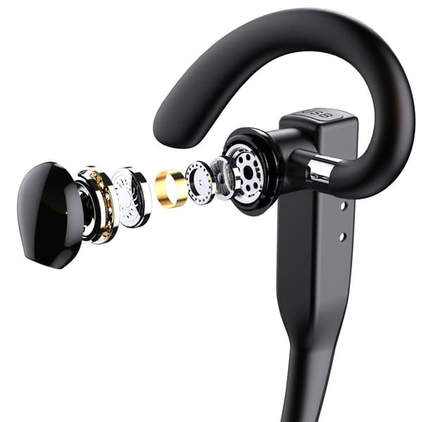 Langaton Bluetooth 5.1 -kuuloke latauskotelolla