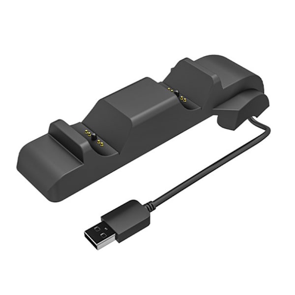 Ny PS5 Controller Oplader Dual Hurtig Opladningsstation Dock Stati