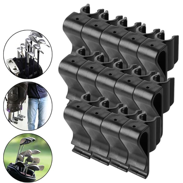 14kpl Golfbägi Clip On Putter Clamp Holder Putting Organizer