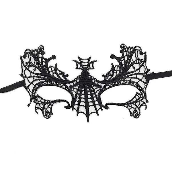 Svart maskerade maske øye sexy blondeballfestmasker for karneval halloween halvt ansikt fancy kjoler kostymerekvisitter DIY-dekor Style01 Ball Mask