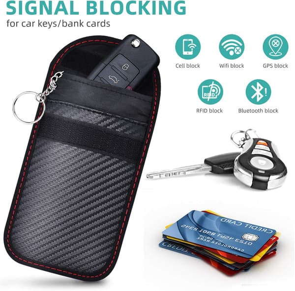2-pack Faraday-kotelo auton avaimille, Varkaudenesto Faraday-kotelo autolle