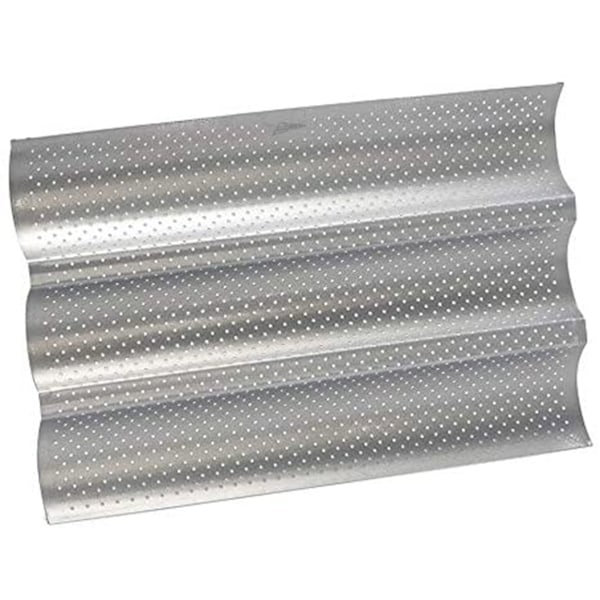Baguetteplåt med non-stick-beläggning, baguetteplåt med 3 baguetter