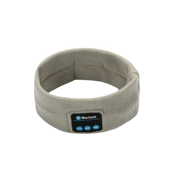 Pannband - Sömnheadset - Bluetooth med mikrofon white