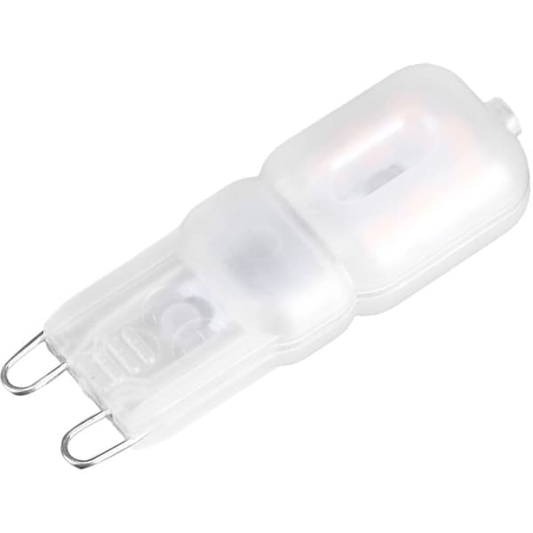 10 stk. G9 1,5W LED-pærer 14 stk. til loftlampe Varm hvid (230V)