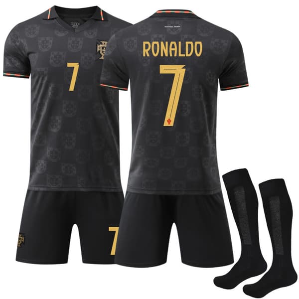 25-26 Portugal Kotipelipaita Lapsille Nro 7 Ronaldo L