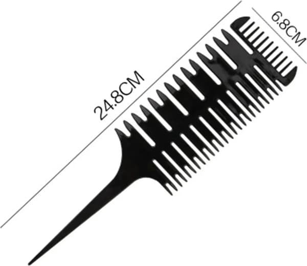 Hårfarve Kam Highlight Kam Hårfarve Comb Highlight 3-vejs Kam Tone Styling Værktøj Highlight