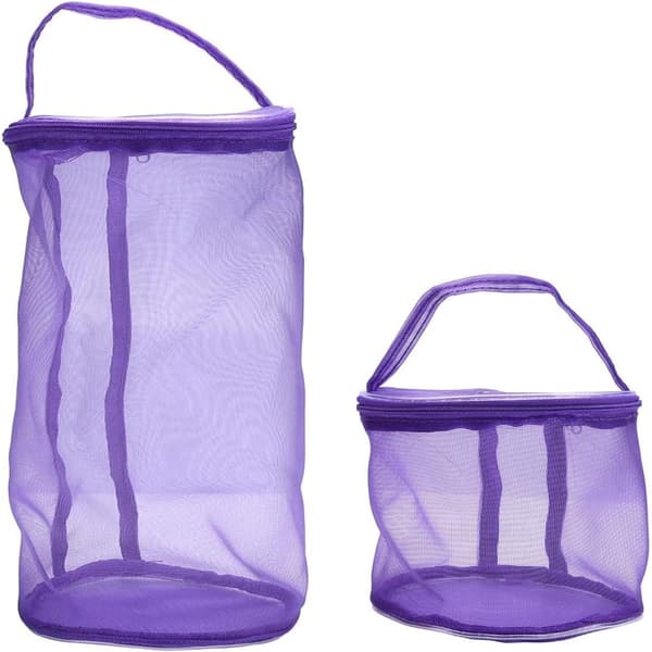 Garnholder Garnoppbevaringsveske Mesh Strikkepose