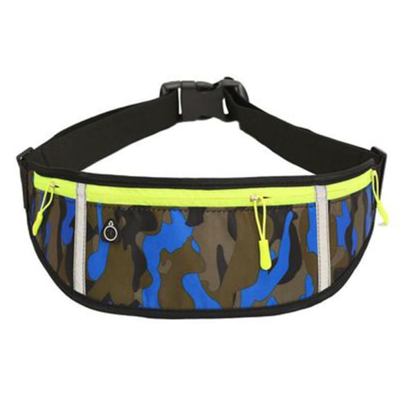 Tunt löparbälte, Bounce Pouch Bag, Midjeväska för träning