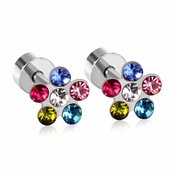 MP Medical Plast Daisy Diamond Mix Örhängen