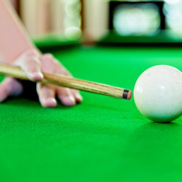 Billjardköspetsar Ersättning 10PCS Ersättningsset för Billjardklubbor och Snooker 12MM