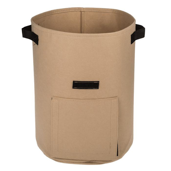 1 stk. Dyrkningspose - Dyrk planter & grøntsager black