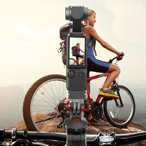 Latausalusta DJI Pocket 3 Type-C 1/4 -kiinnityssovitin Kannettava Gimbaalikamera
