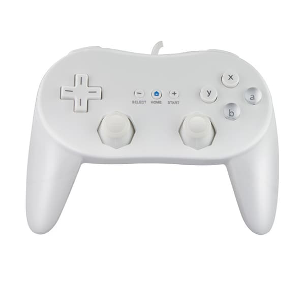 Wii Classic Controller Pro Valkoinen parantaa pelikokemusta
