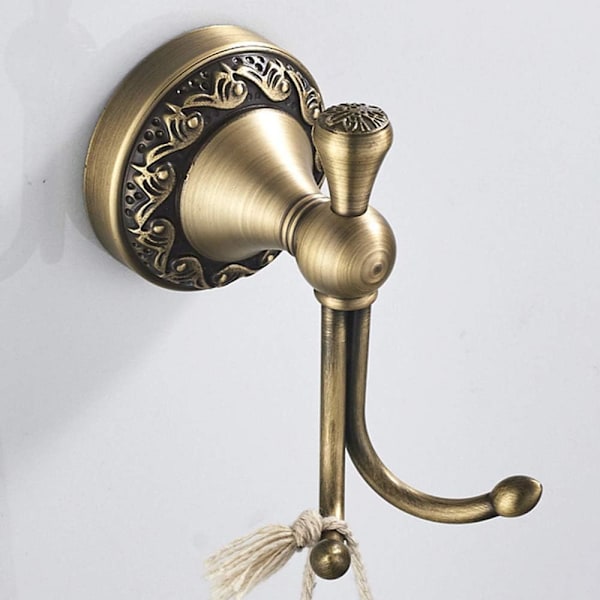 Kåpekrok - Antikk Design Dobbel Veggmontert