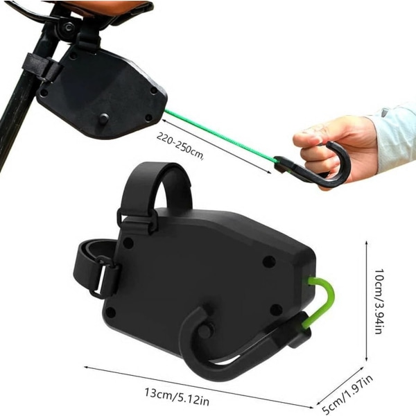 Cykel Bogserrep Cykel Dragsystem Barn Infällbart, Dragsystem för barn och vuxna Dragrem