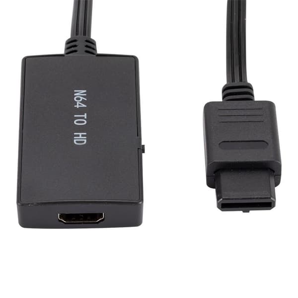 HDMI-sovitin N64 / Gamecube / SNES -konsoleille 720p/1080p-kytkimellä