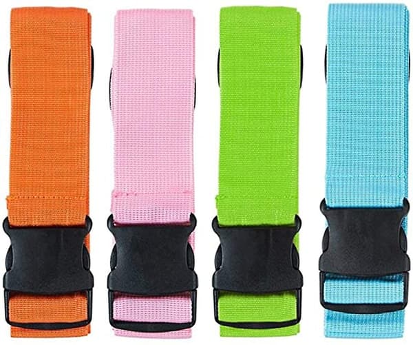 2-pak Bagagerem Kuffert Bredde Justerbar Pakkerem 188x2.5cm