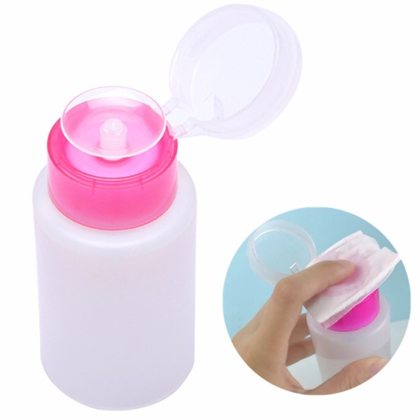 Pumpflaska för remover - Rosa