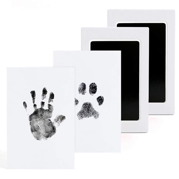 Baby hand- och fotavtrycksset, handavtrycksset för bebisar, avtryck