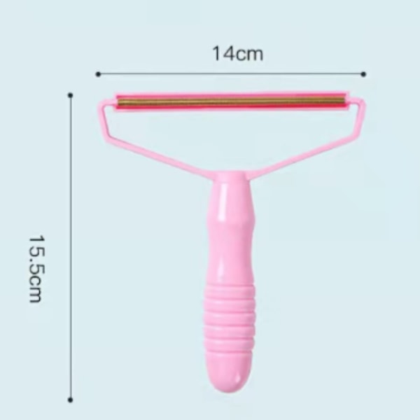 2-pack Klädroller - Dubbelsidig Manuell Rakning Kam