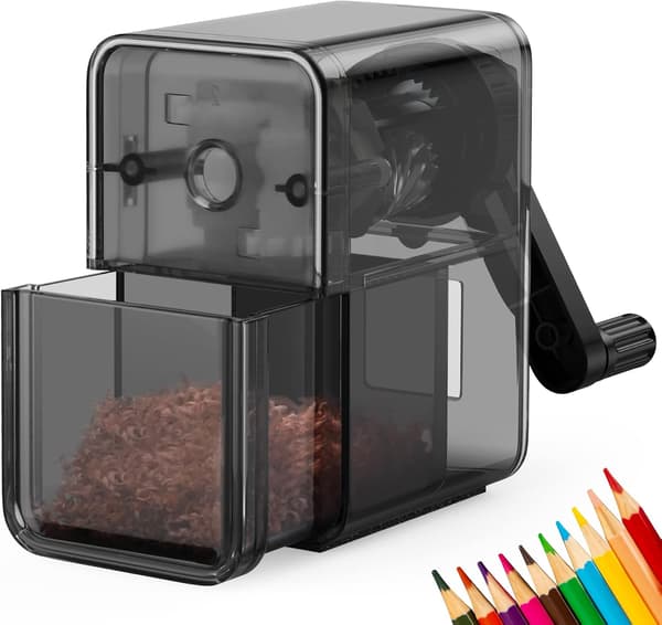 Pencil Sharpener Sort, Manuel Blyantspidser
