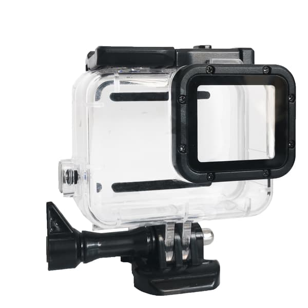 FitStill vanntett etui for GoPro HERO 7 hvit og sølv