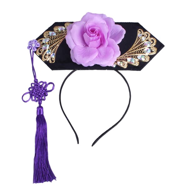 Kinesisk Prinsesse Hodeplagg Hatt Royal Crown Performance Prop for