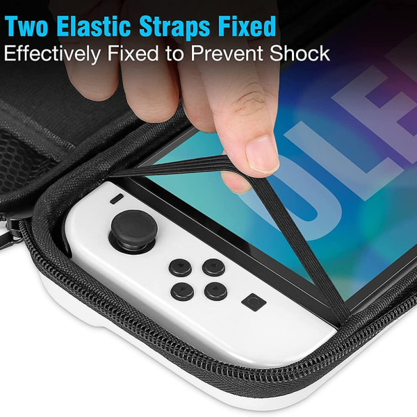 Mordely för Nintendo Switch OLED-väska Case svart black