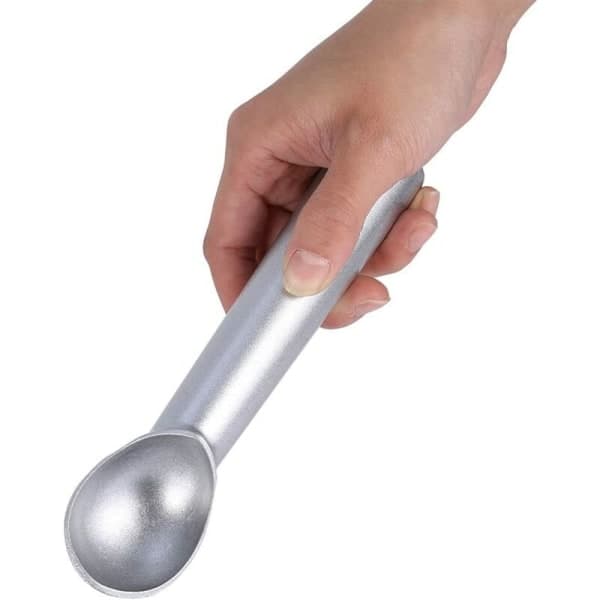 4 cm isskje, non-stick aluminium fløteskje